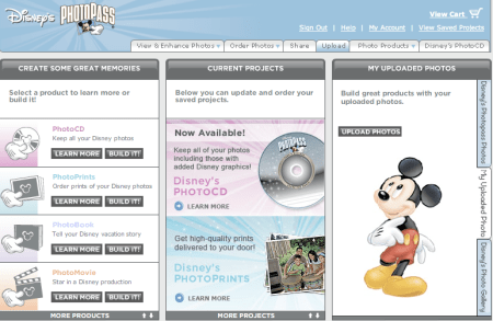 Disney Photo Pass Upload