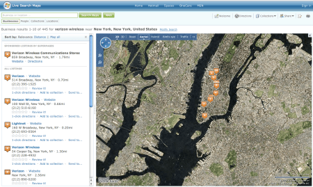 Microsoft Verizon Wireless NY Aerial