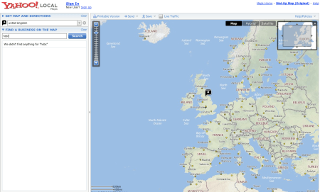 Yahoo HSBC UK US Search