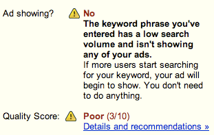Quality Score 3 No+Poor