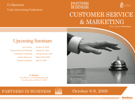 Customer Service Marketing Seminar