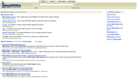 Mamma.com Mark Cuban