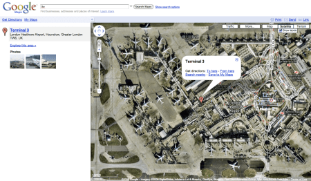 LHR London Heathrow Satellite View