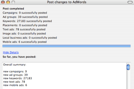 Successful Adwords Editor Post