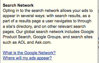 Google Search Network
