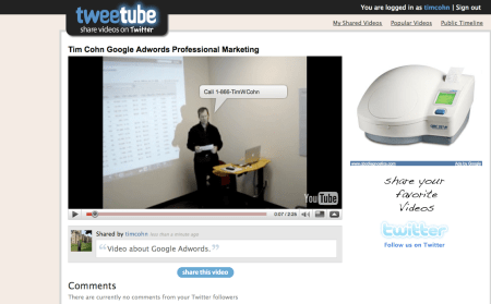 Twitter & TweetTube.com