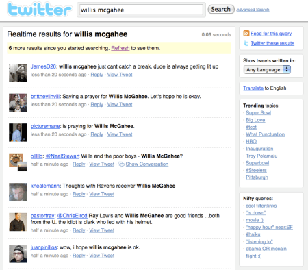 Willis McGahee Twitter