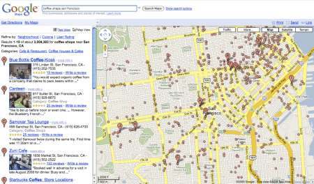 1000 Google Maps Results