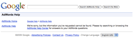 Adwords Business Pages for Mobile Help