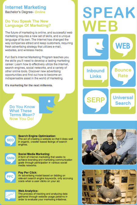 Internet Marketing Degree