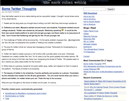 Blog Maverick Possibly Related Posts