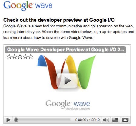 Google Wave
