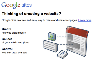 What is Google Sites?