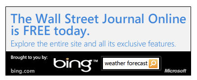 Bing Free Wall Street Journal
