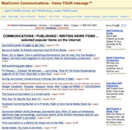 Twitter Landing Pages