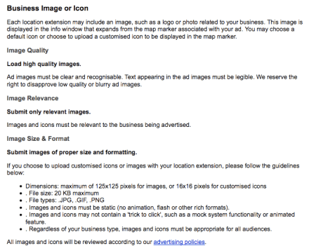 Google Adwords Business Image or Icon