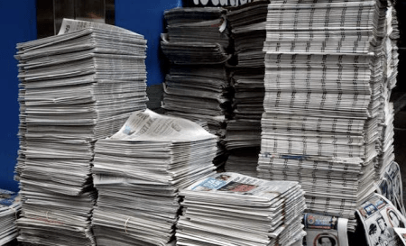 Newspaper Circulation Drops