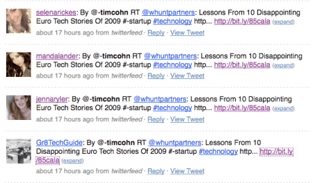 Duplicate Twitter Accounts