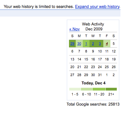 Total Google Searches 25,813