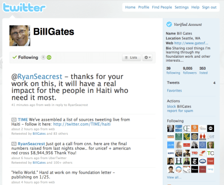 Bill Gates On Twitter