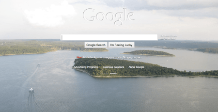 Personalized Google Home Page