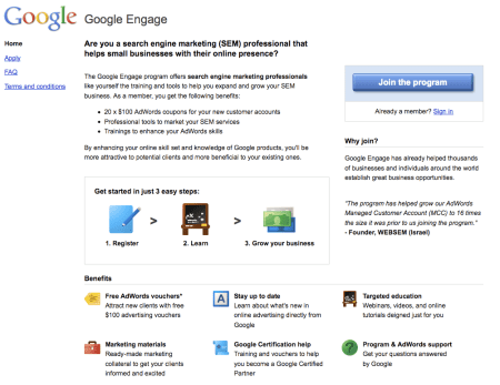 Google Engage